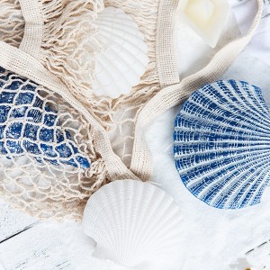 Seashell Candle